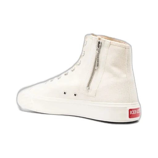 Boke Flower Motif High-Top Sneakers