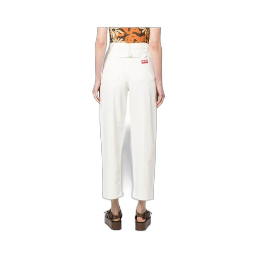 High-Rise Tapered Jeans