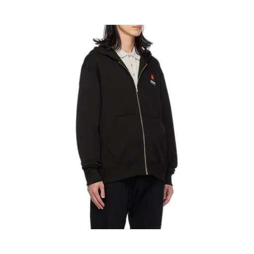 Boke Flower Zipped Hoodie
