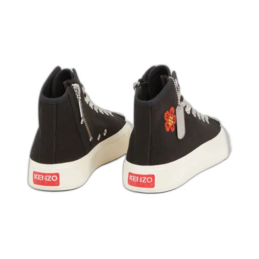 Boke Flower Motif High-Top Sneakers