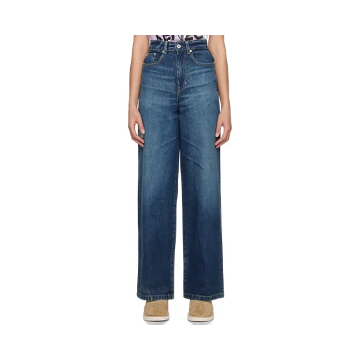 High-Waisted Wide-Leg Jeans