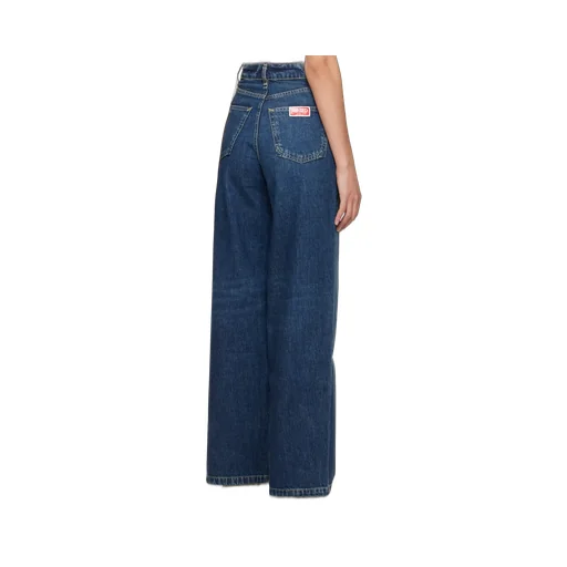 High-Waisted Wide-Leg Jeans