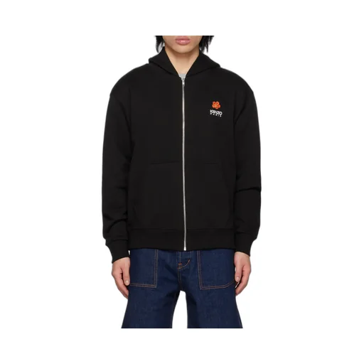 Boke Flower Zipped Hoodie