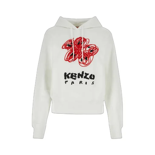 Logo Printed Drawstring Hoodie