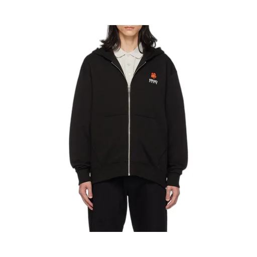 Boke Flower Zipped Hoodie