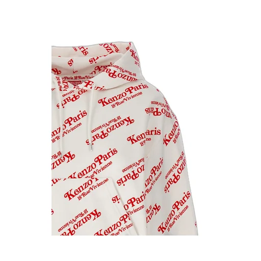 All-Over Logo Printed Hoodie