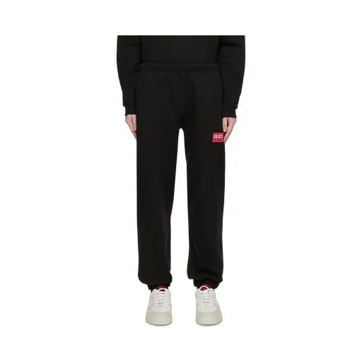 Logo Patch Straight-Leg Jogging Pants