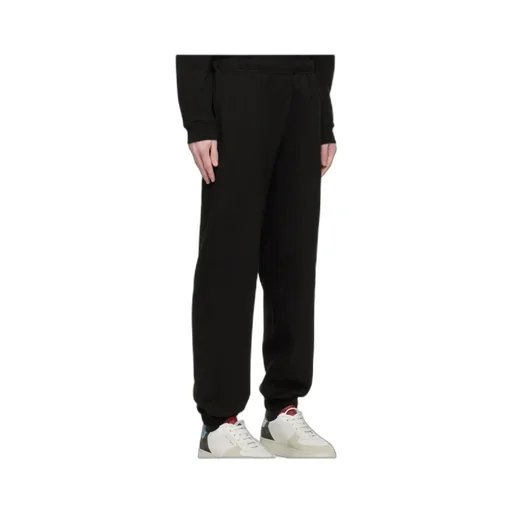 Logo Patch Straight-Leg Jogging Pants