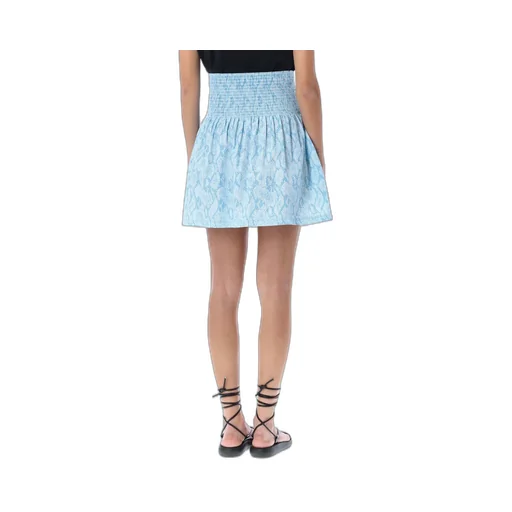 Wide Elasticated-Band Skirt