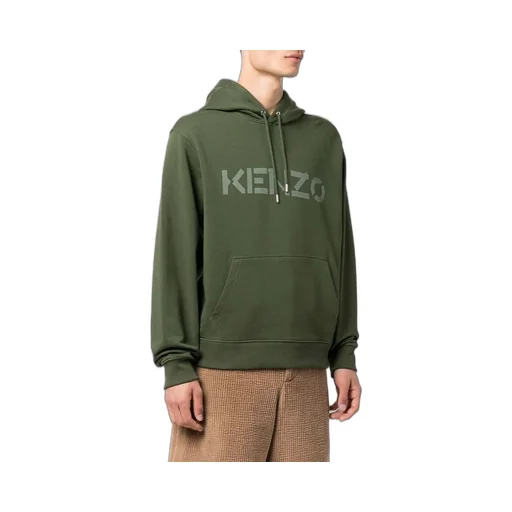 Logo-Print Cotton Hoodie