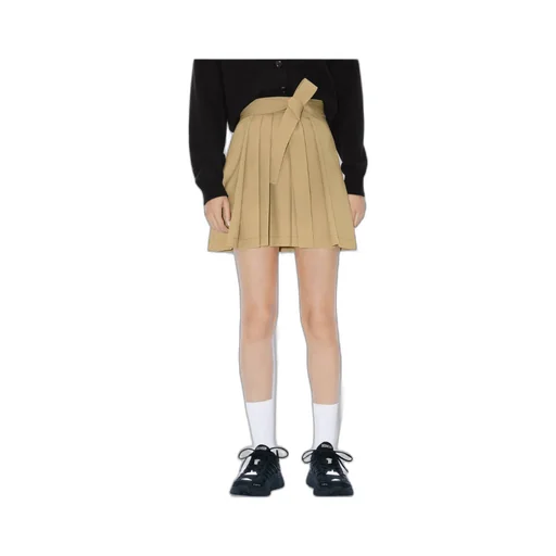 Pleated Mini Skirt