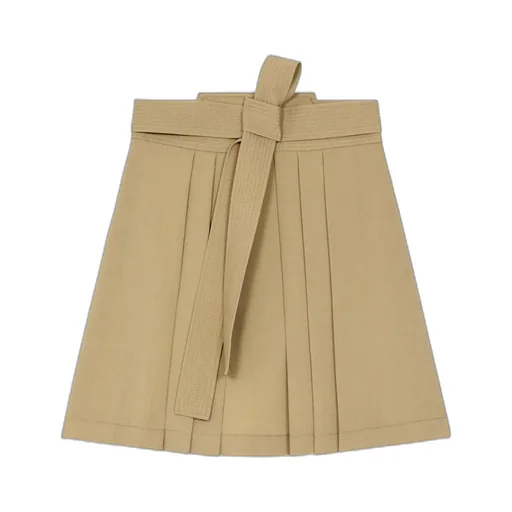 Pleated Mini Skirt