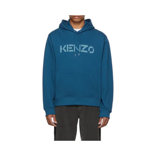 Logo Print Cotton Hoodie