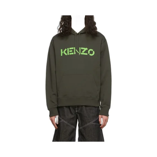 Logo-Print Cotton Hoodie