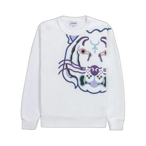 Tiger-Print Sweatshirt