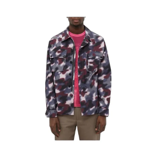 Cloud Camo Printed Jacket