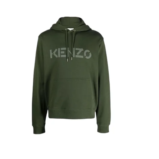 Logo-Print Cotton Hoodie