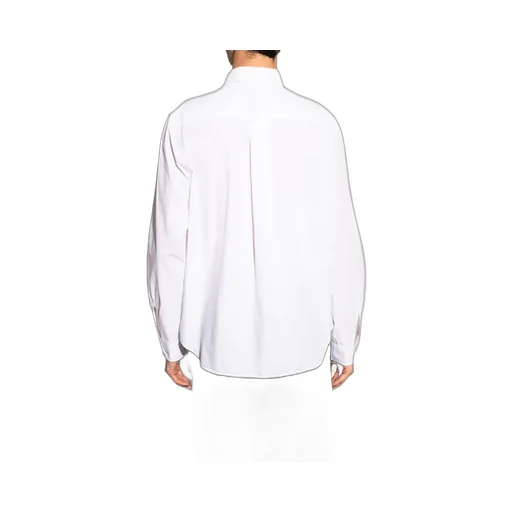 Tiger-Embroidered Cotton Shirt