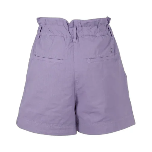 K Patch High-Rise Shorts