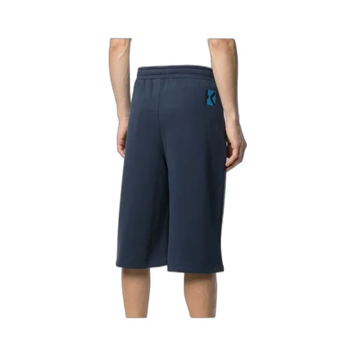 Little X Logo Print Oversized Shorts