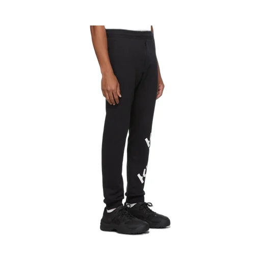 Logo Printed Elastic Waist Jogging Pants