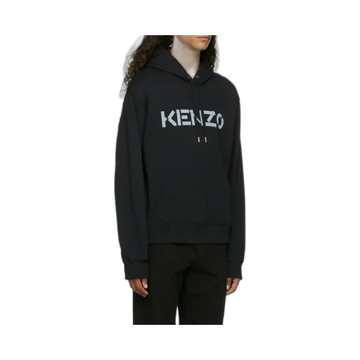 Logo Print Hooded Sweatshirt