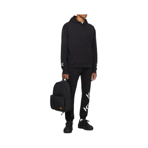Logo Printed Elastic Waist Jogging Pants