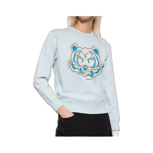Tiger-Print Sweatshirt
