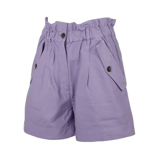 K Patch High-Rise Shorts