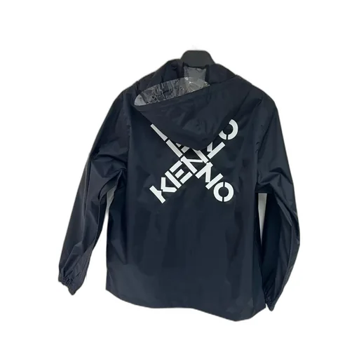 Logo-Printed Hooded Casual Jacket