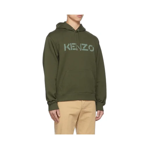 Logo-Print Cotton Hoodie