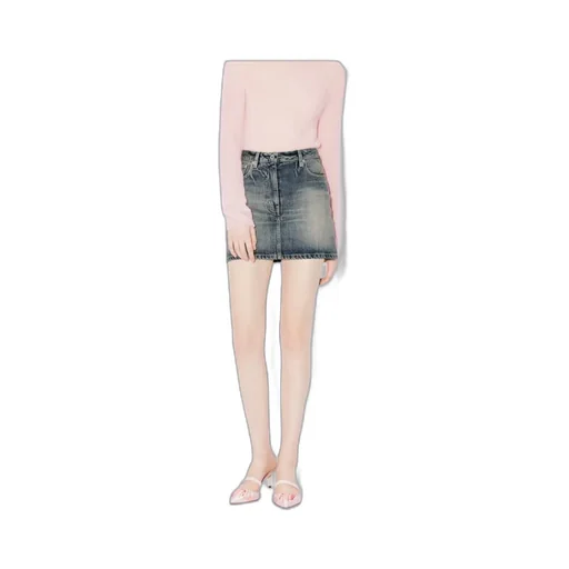 Japanese Denim Mini Skirt