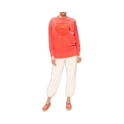 Tiger Logo Cotton Sweatshirt