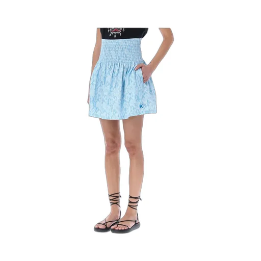 Wide Elasticated-Band Skirt