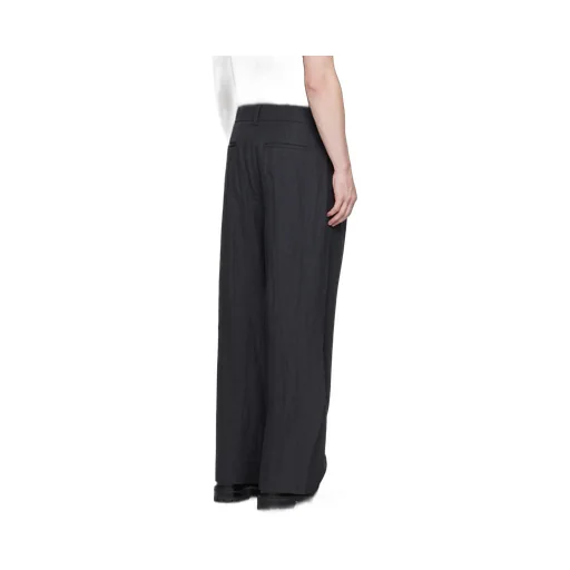 Pleated Detail Tapered Pants
