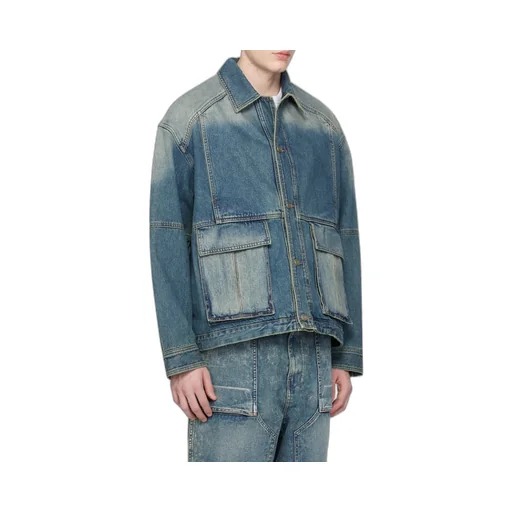 Long-Sleeved Denim Jacket