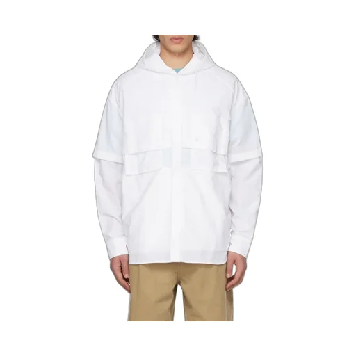 Logo Hooded Casual Jacket
