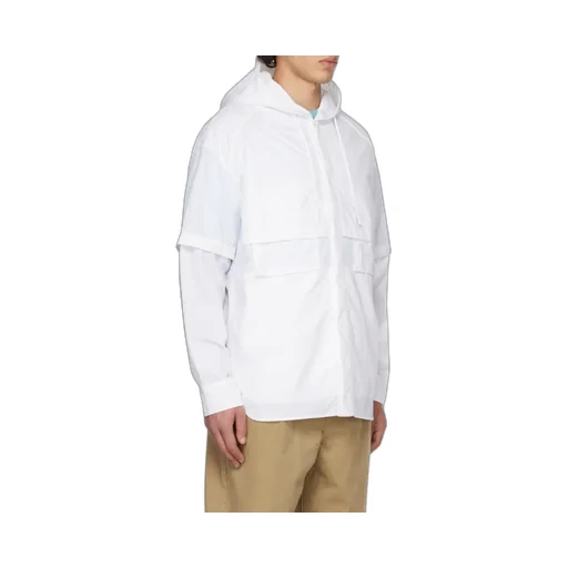 Logo Hooded Casual Jacket