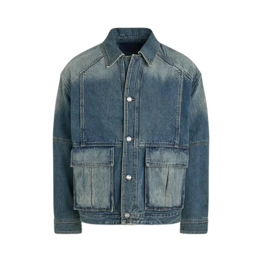 Long-Sleeved Denim Jacket