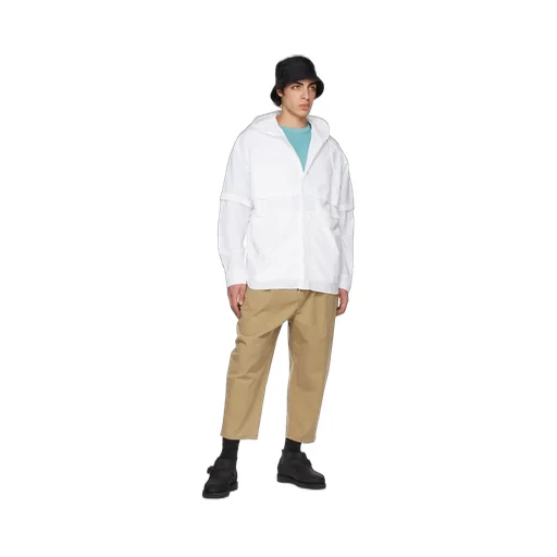 Logo Hooded Casual Jacket