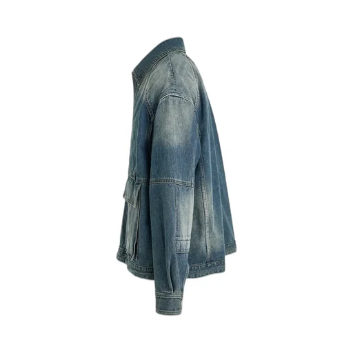 Long-Sleeved Denim Jacket
