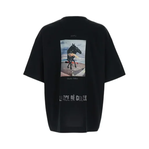Graphic Printed Drop Shoulder T-Shirt