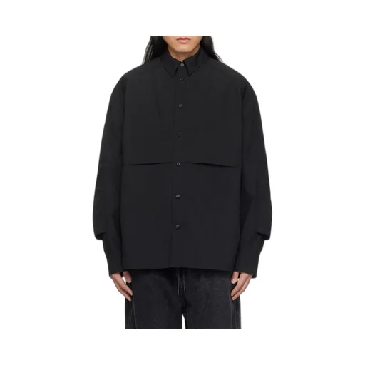 Classic Collar Shirt With Sleeve Pocket