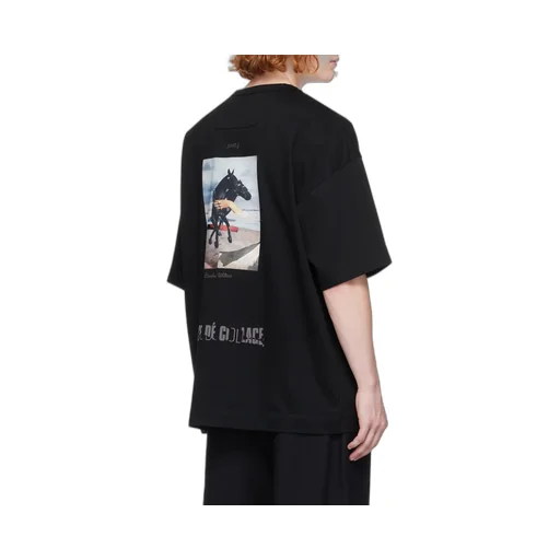 Graphic Printed Drop Shoulder T-Shirt