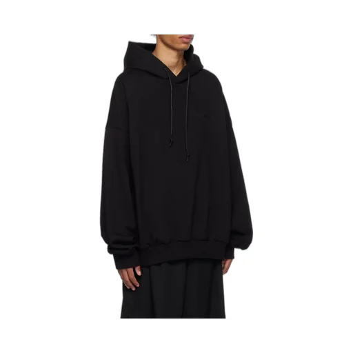 Drawstring Cotton Hoodie