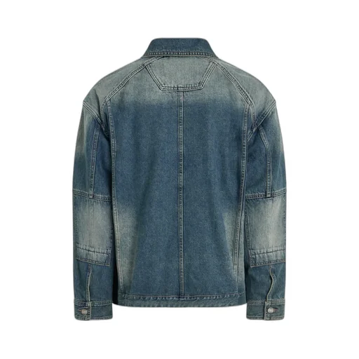 Long-Sleeved Denim Jacket