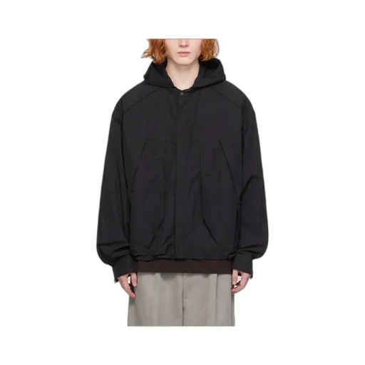 Hooded Long-Sleeved Casual Jacket