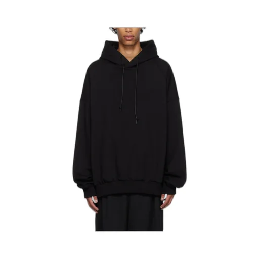 Drawstring Cotton Hoodie