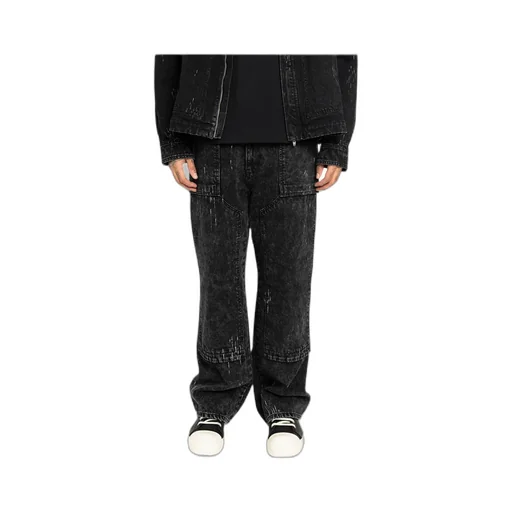 Belt Ring Denim Trousers