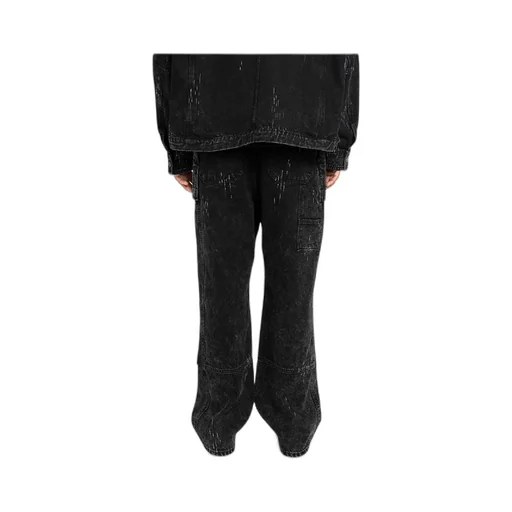 Belt Ring Denim Trousers